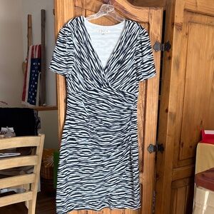 Evan Picone Print Dress sz 14